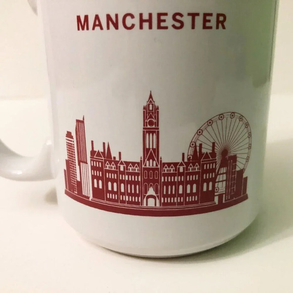 Tim  Hortons Manchester UK Mug Tea Coffee Cup - Picture 3 of 14